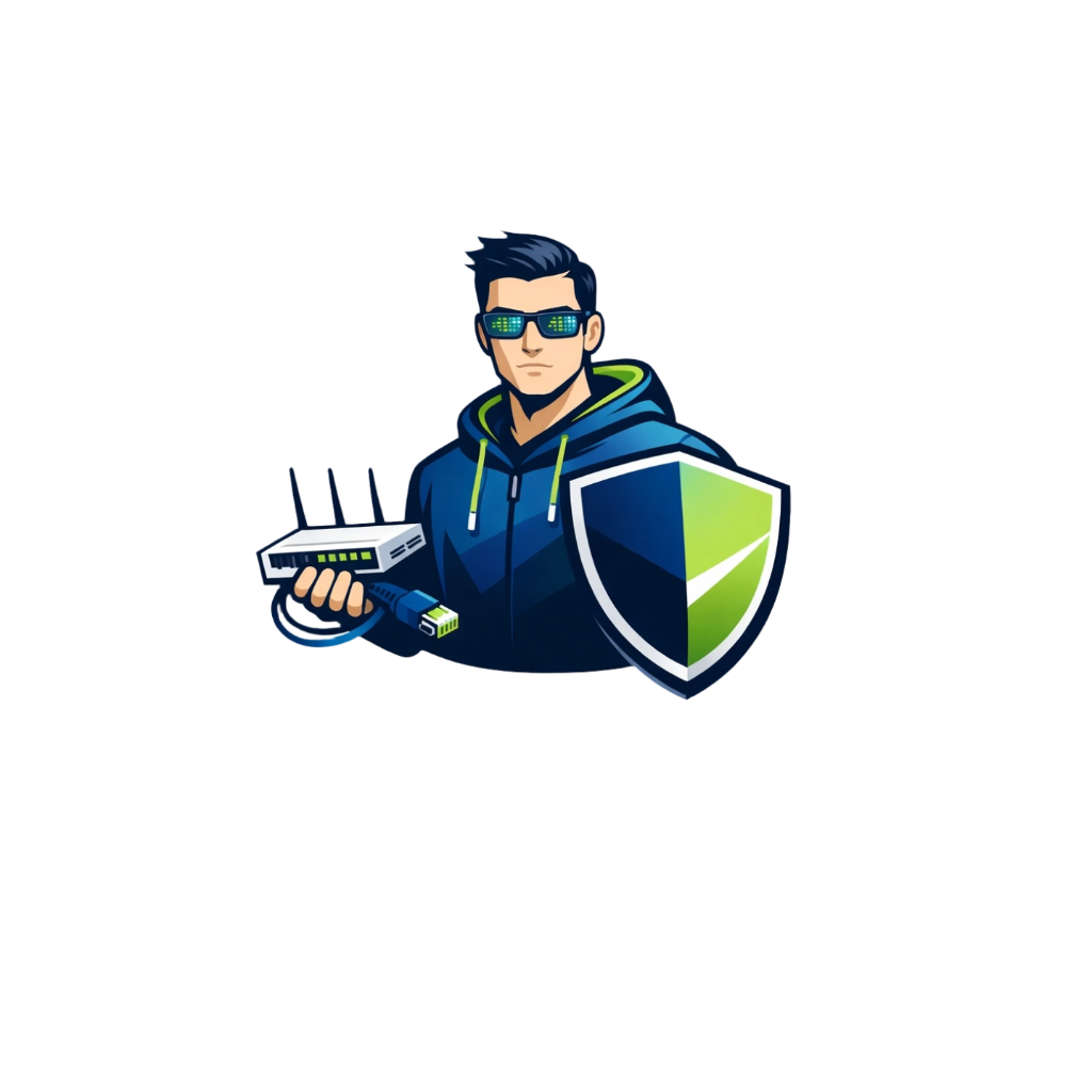 Mascota MKS Tecnología — experto en networking y seguridad